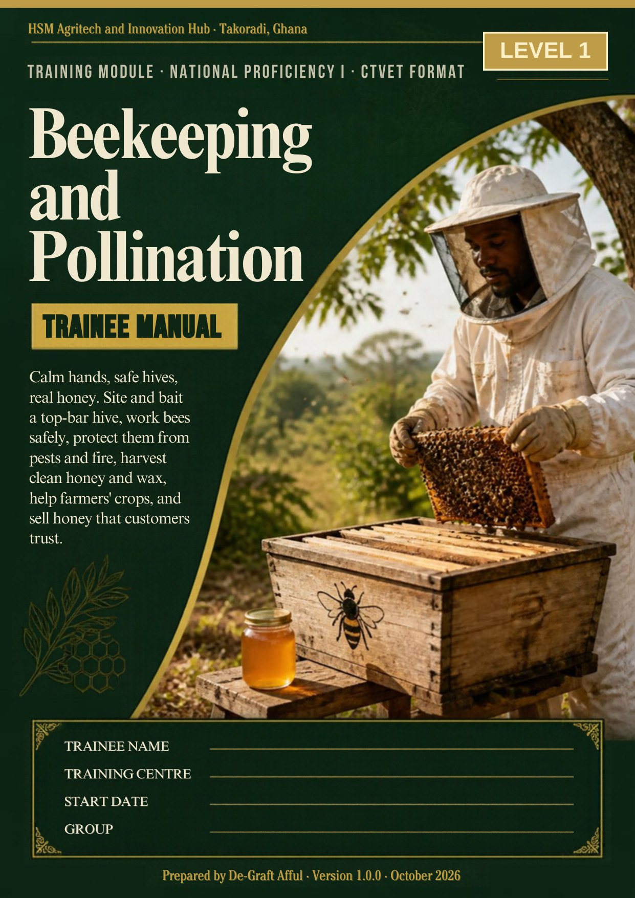 Cover of Beekeeping and Pollination
