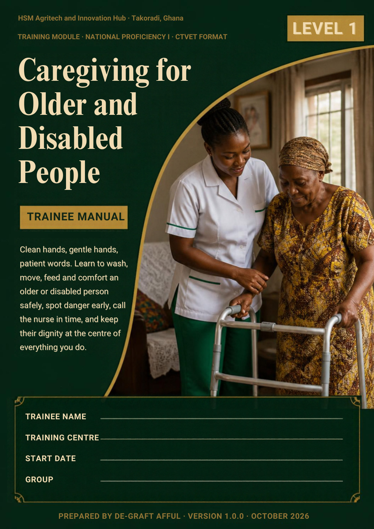 Cover of Caregiving for Older and Disabled People