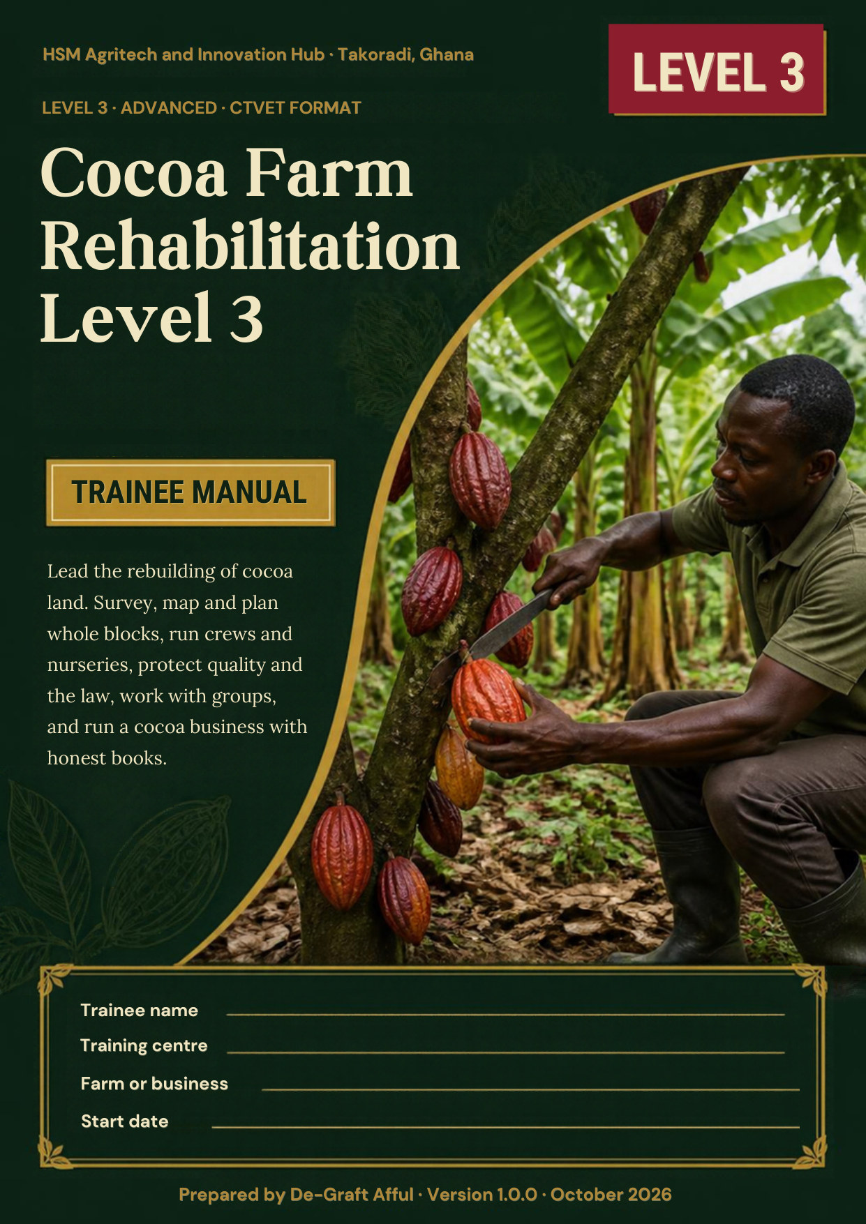 Cover of Cocoa Farm Rehabilitation Level 3