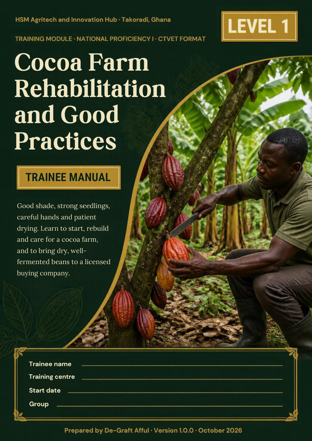 Cover of Cocoa Farm Rehabilitation and Good Practices