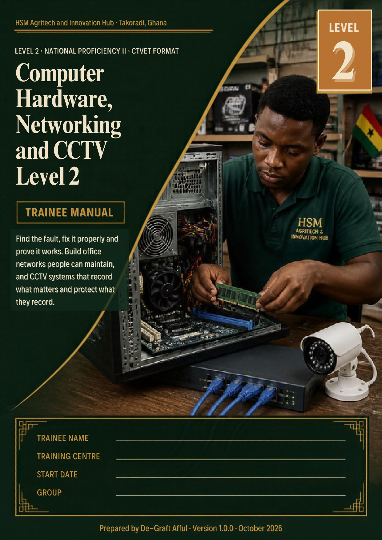 Cover of Computer Hardware, Networking and CCTV Level 2