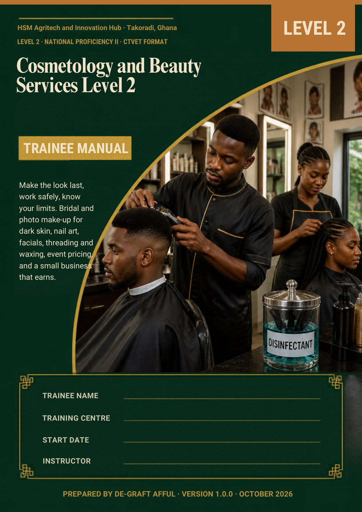 Cover of Cosmetology and Beauty Services Level 2