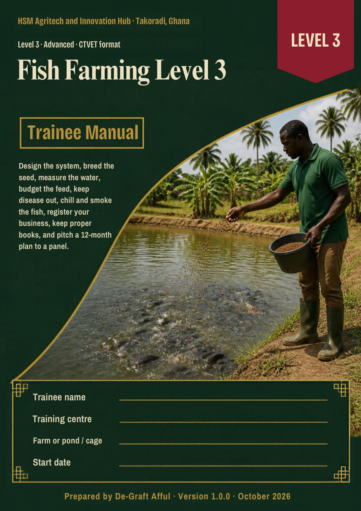 Cover of Fish Farming Level 3