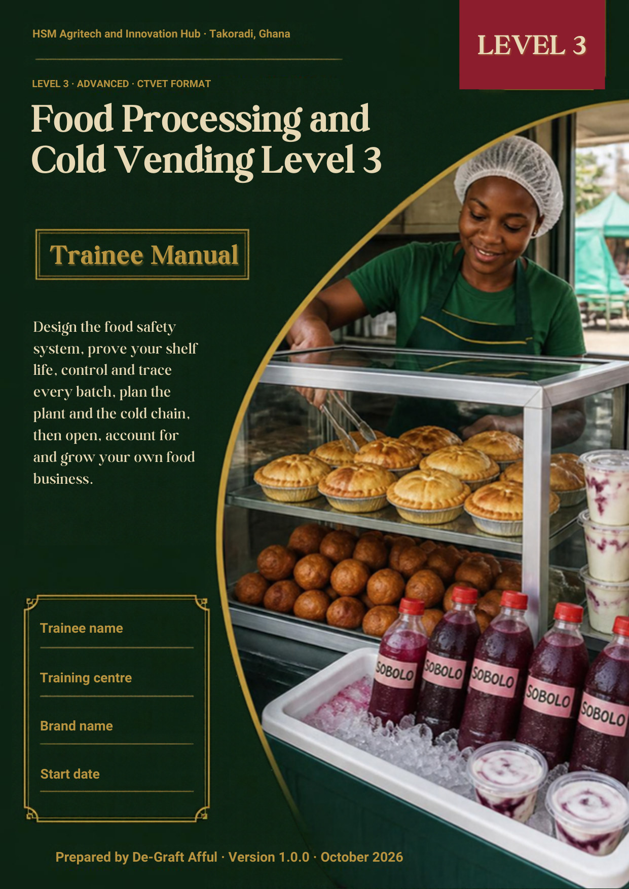 Cover of Food Processing and Cold Vending Level 3
