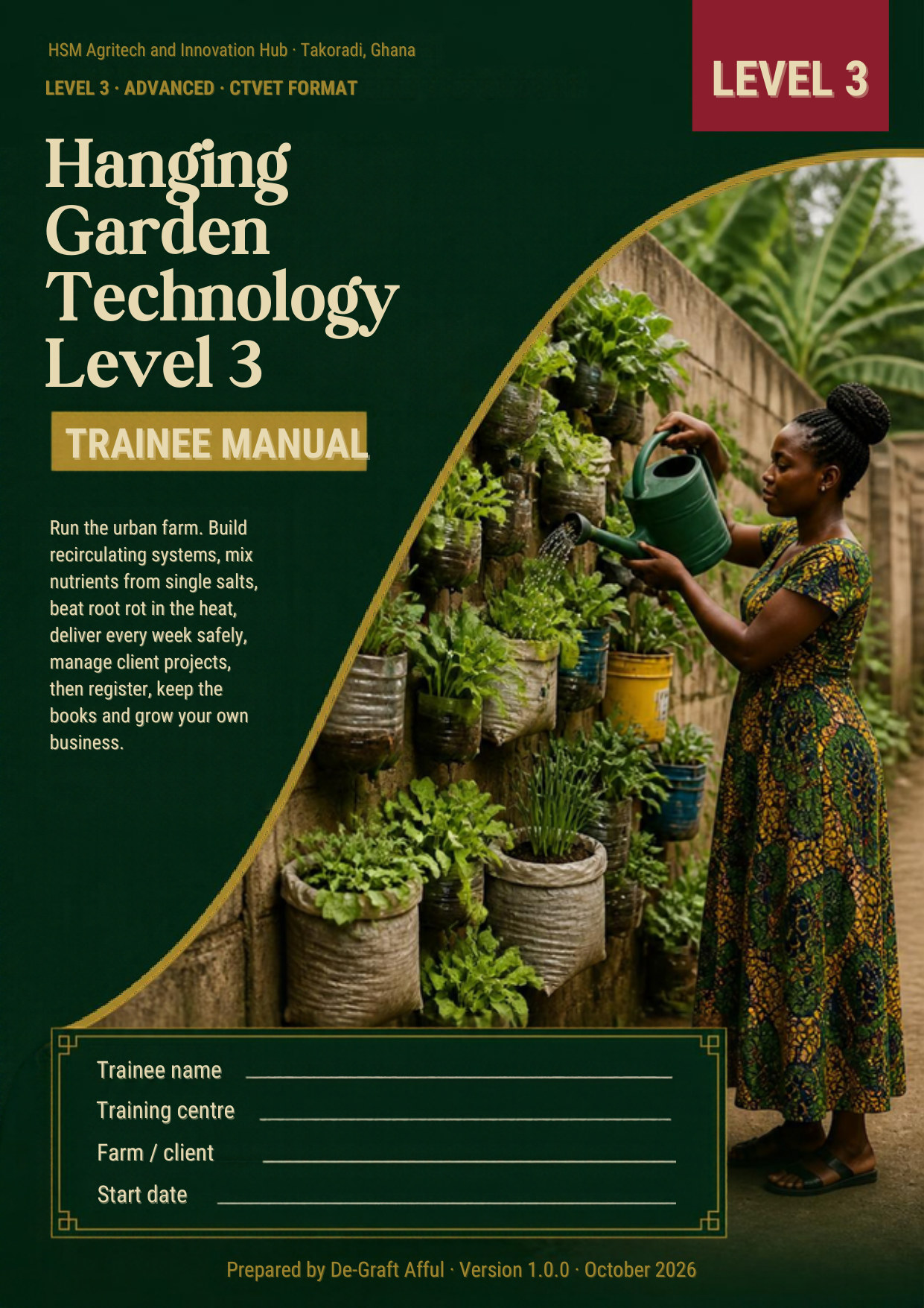 Cover of Hanging Garden Technology Level 3