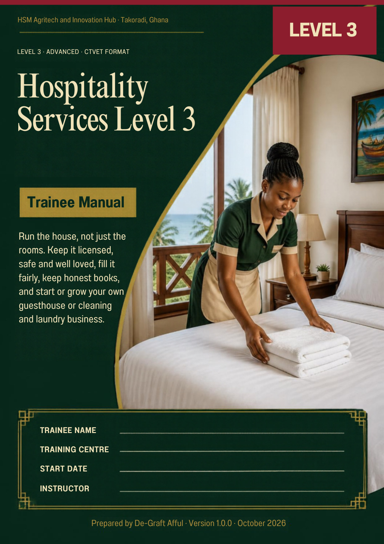 Cover of Hospitality Services Level 3