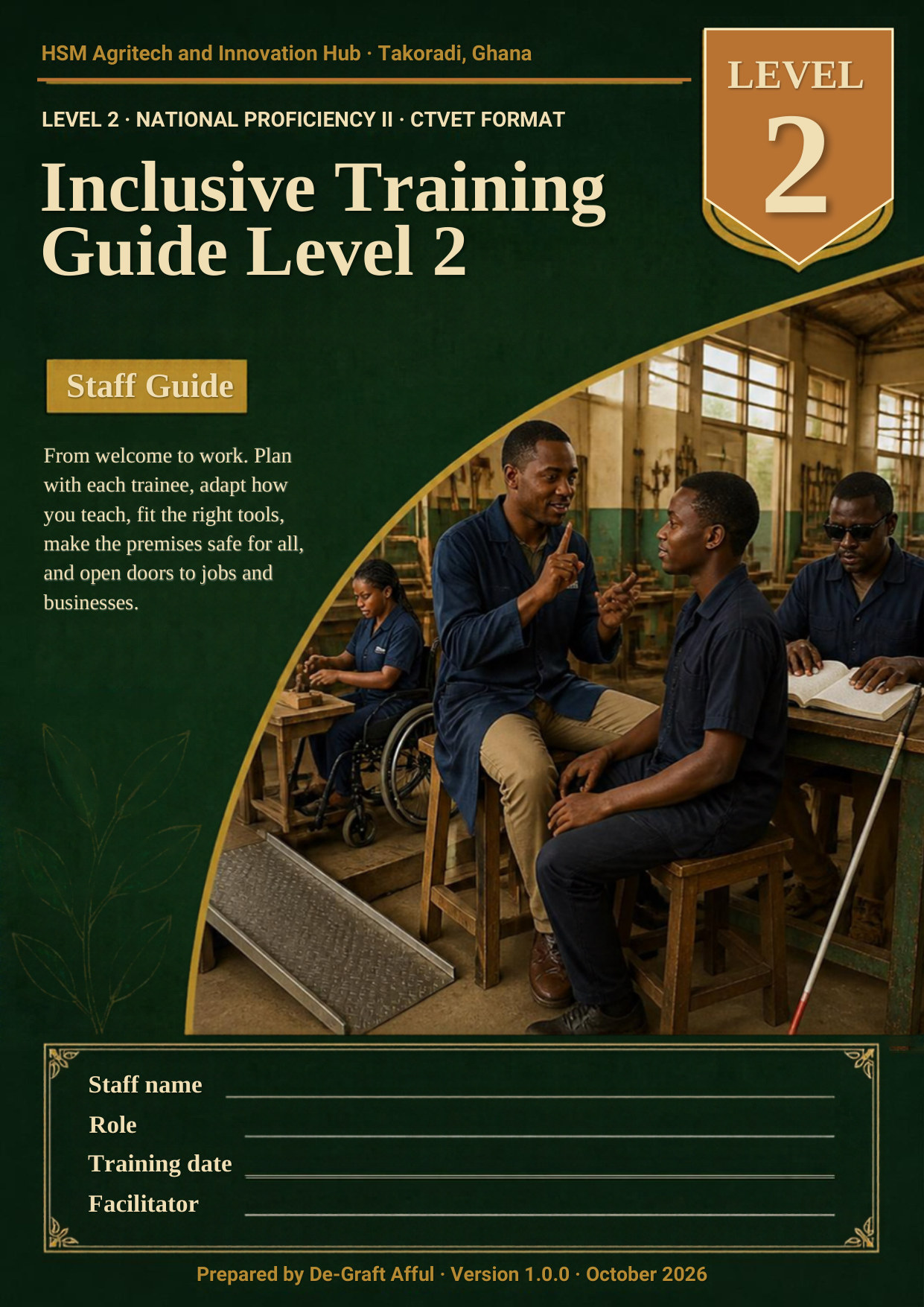 Cover of Inclusive Training Guide Level 2