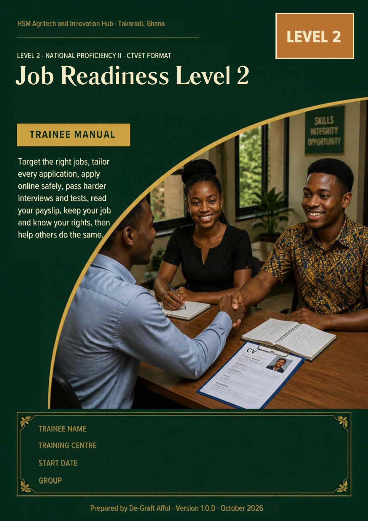 Cover of Job Readiness Level 2