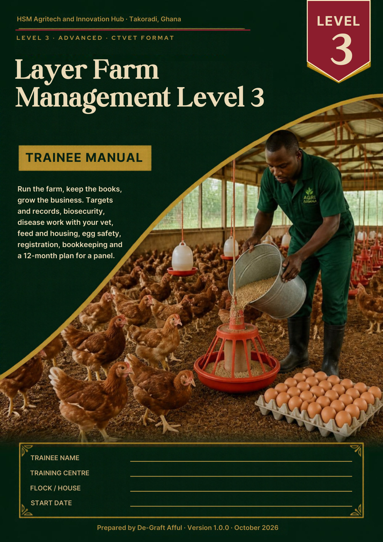 Cover of Layer Farm Management Level 3