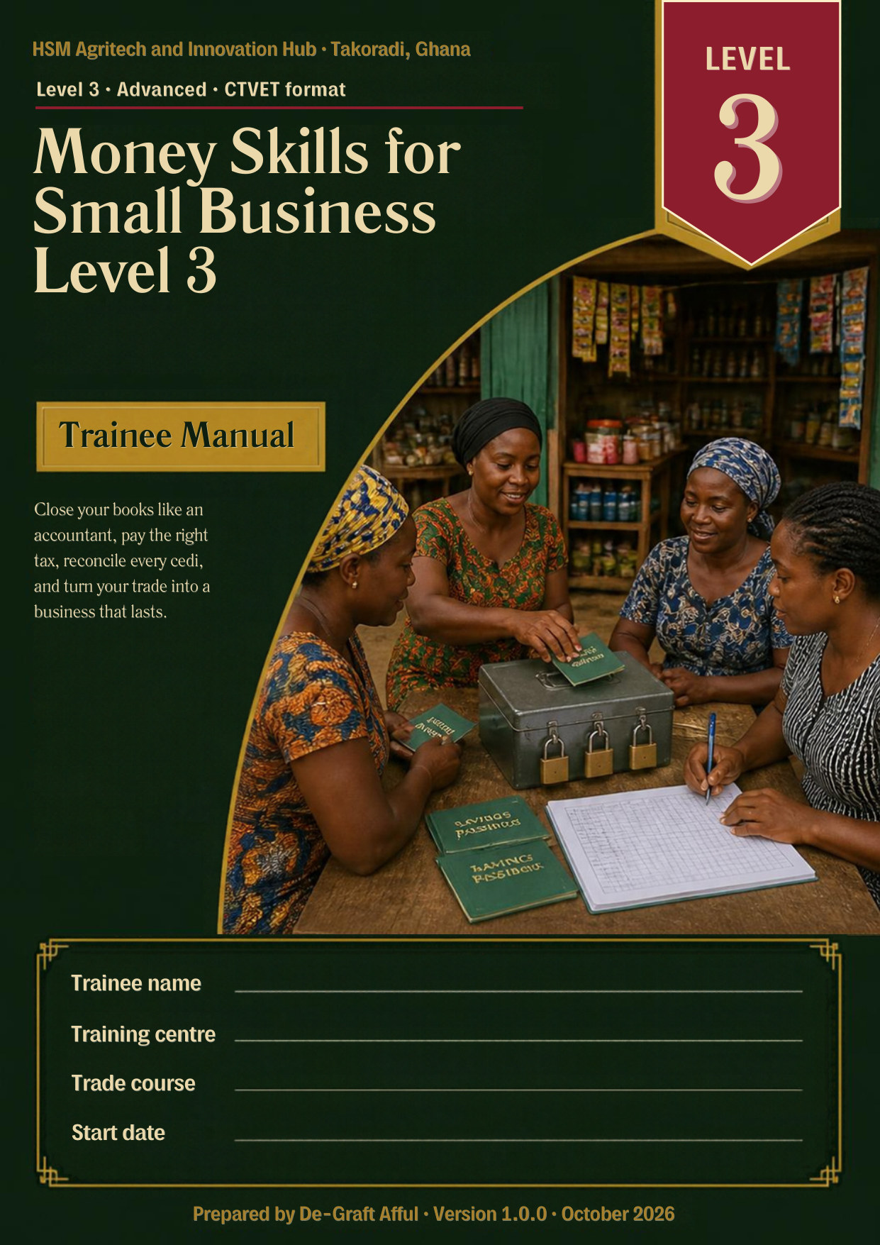 Cover of Money Skills for Small Business Level 3