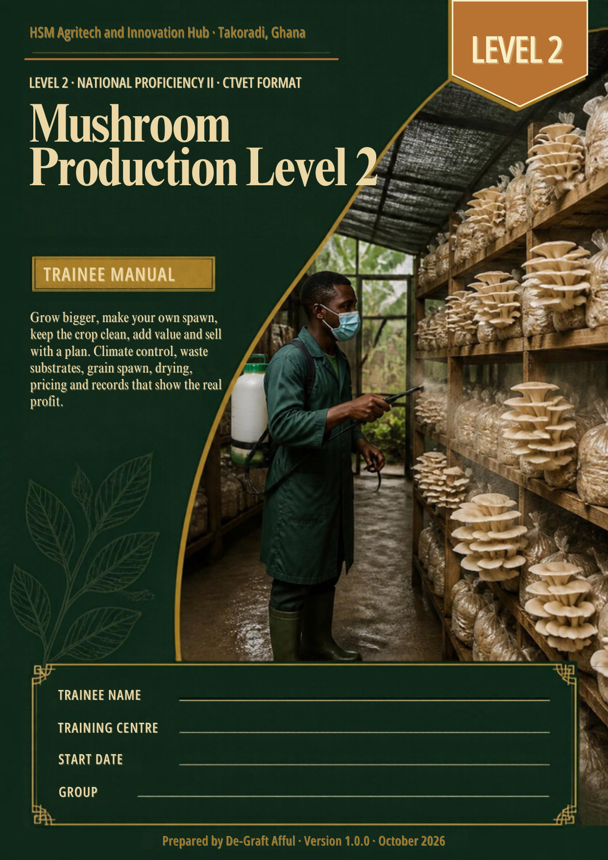 Cover of Mushroom Production Level 2