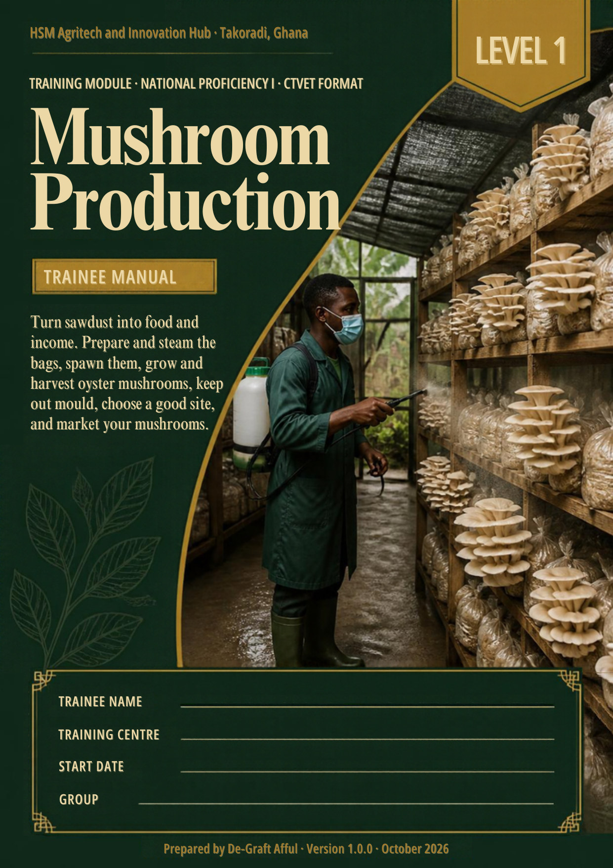 Cover of Mushroom Production