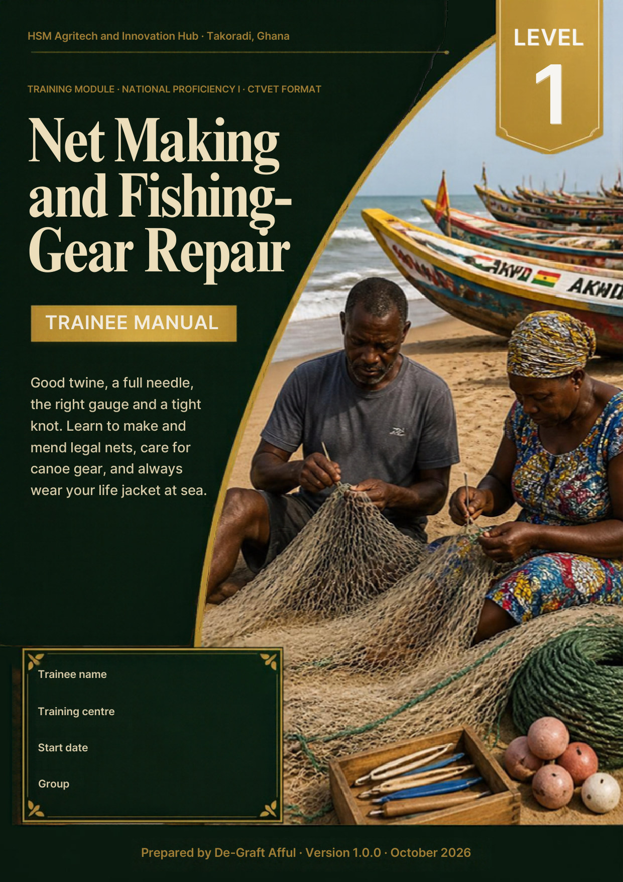 Cover of Net Making and Fishing-Gear Repair