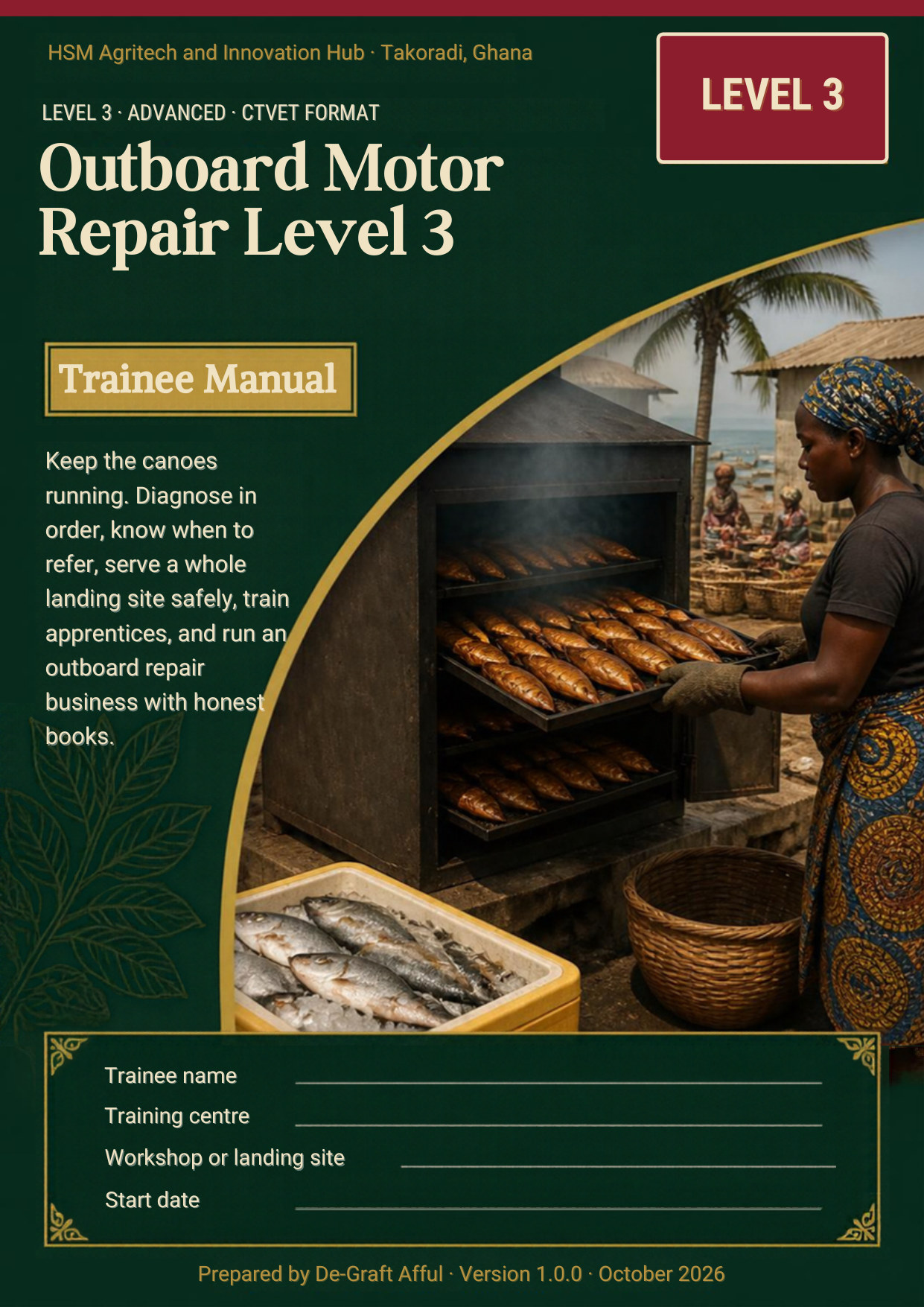 Cover of Outboard Motor Repair Level 3
