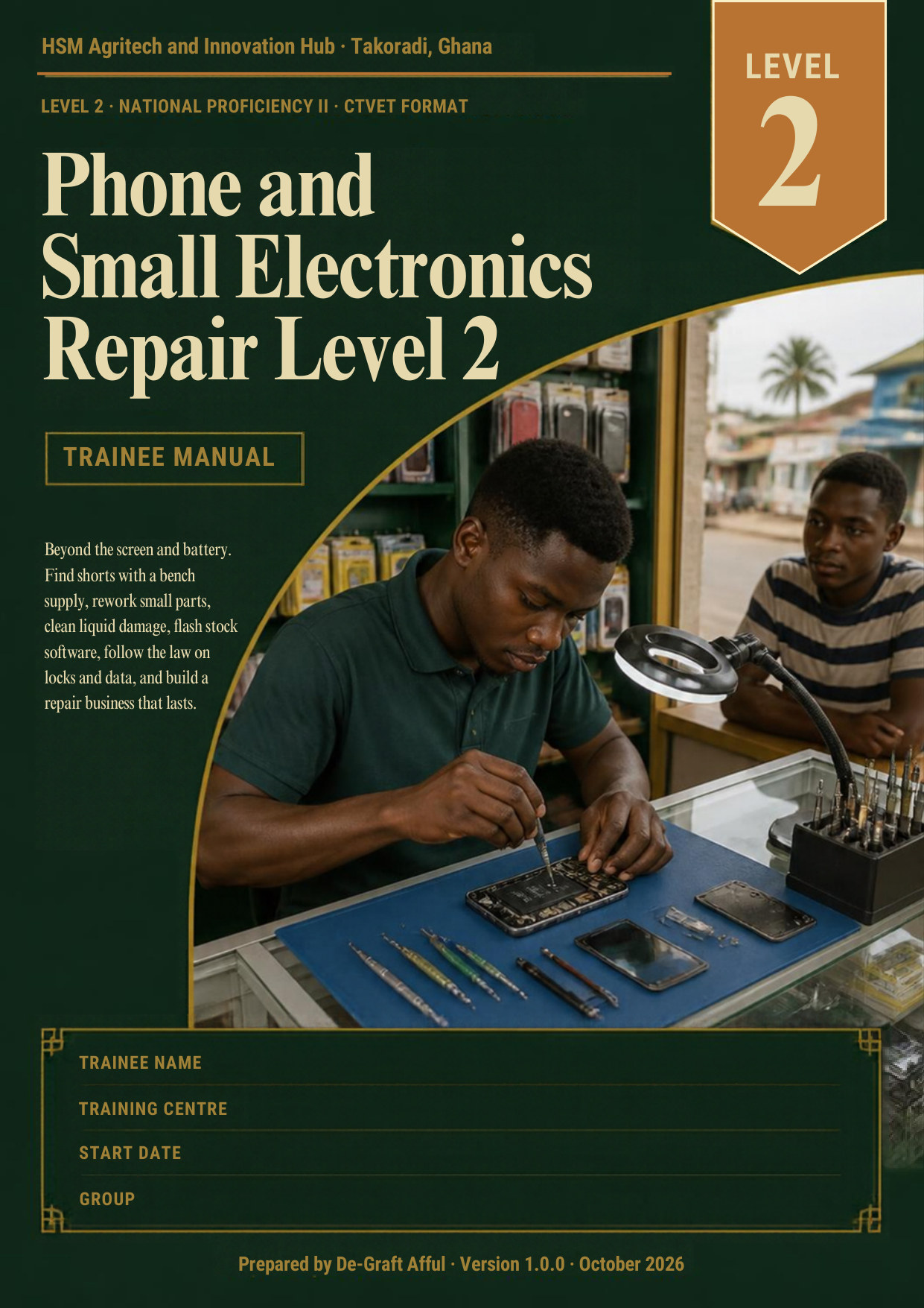 Cover of Phone and Small Electronics Repair Level 2