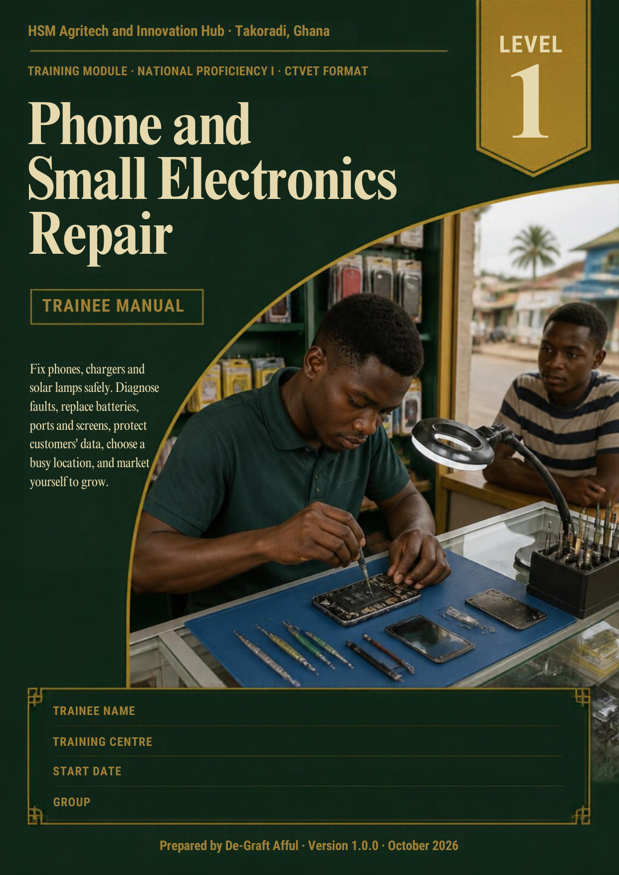 Cover of Phone and Small Electronics Repair