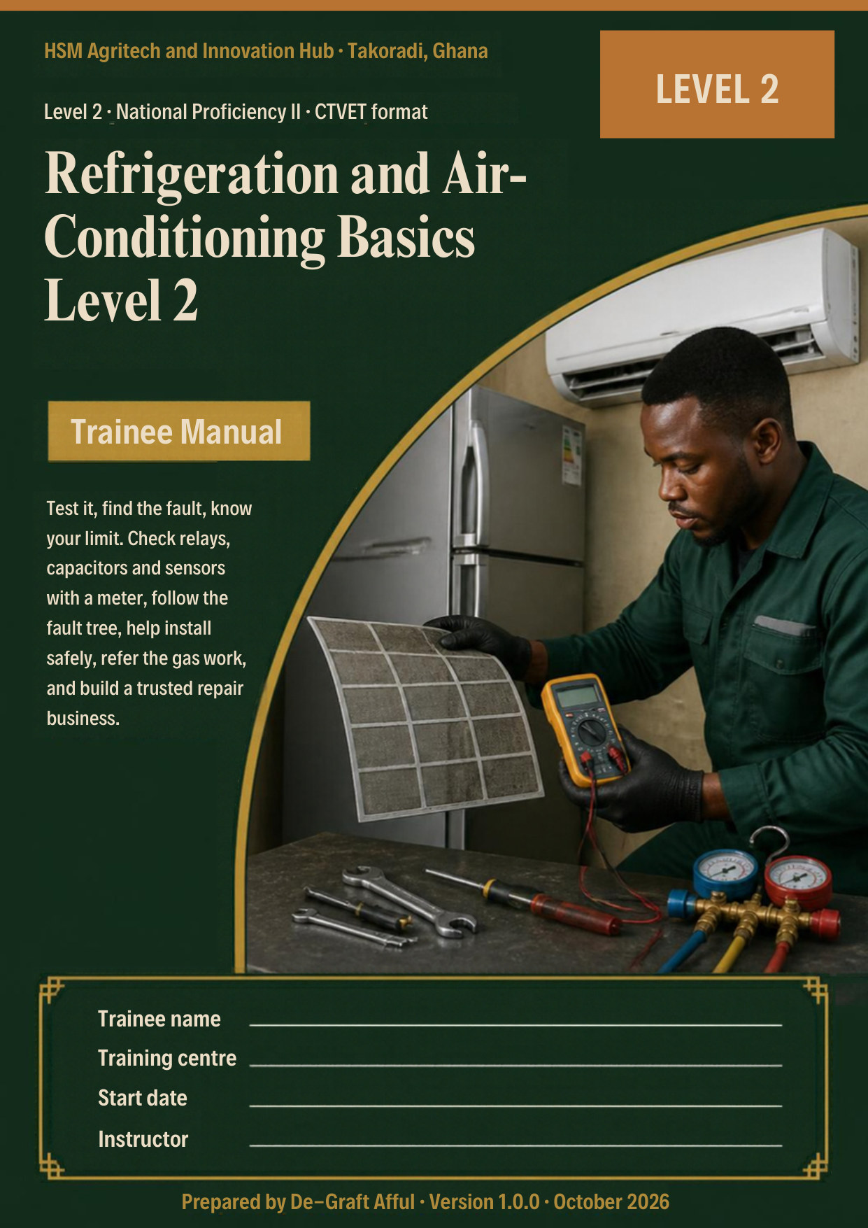 Cover of Refrigeration and Air-Conditioning Basics Level 2