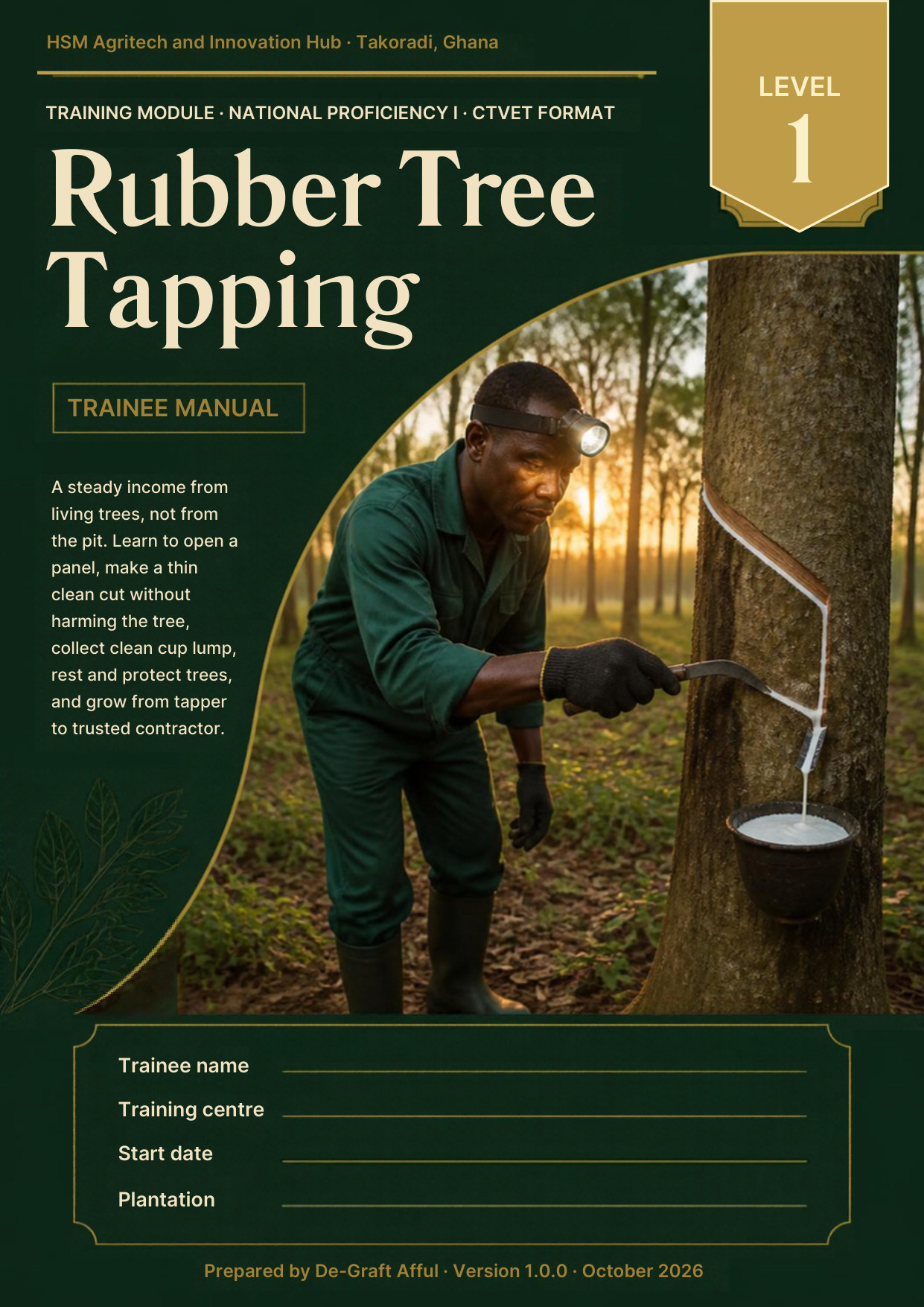 Cover of Rubber Tree Tapping