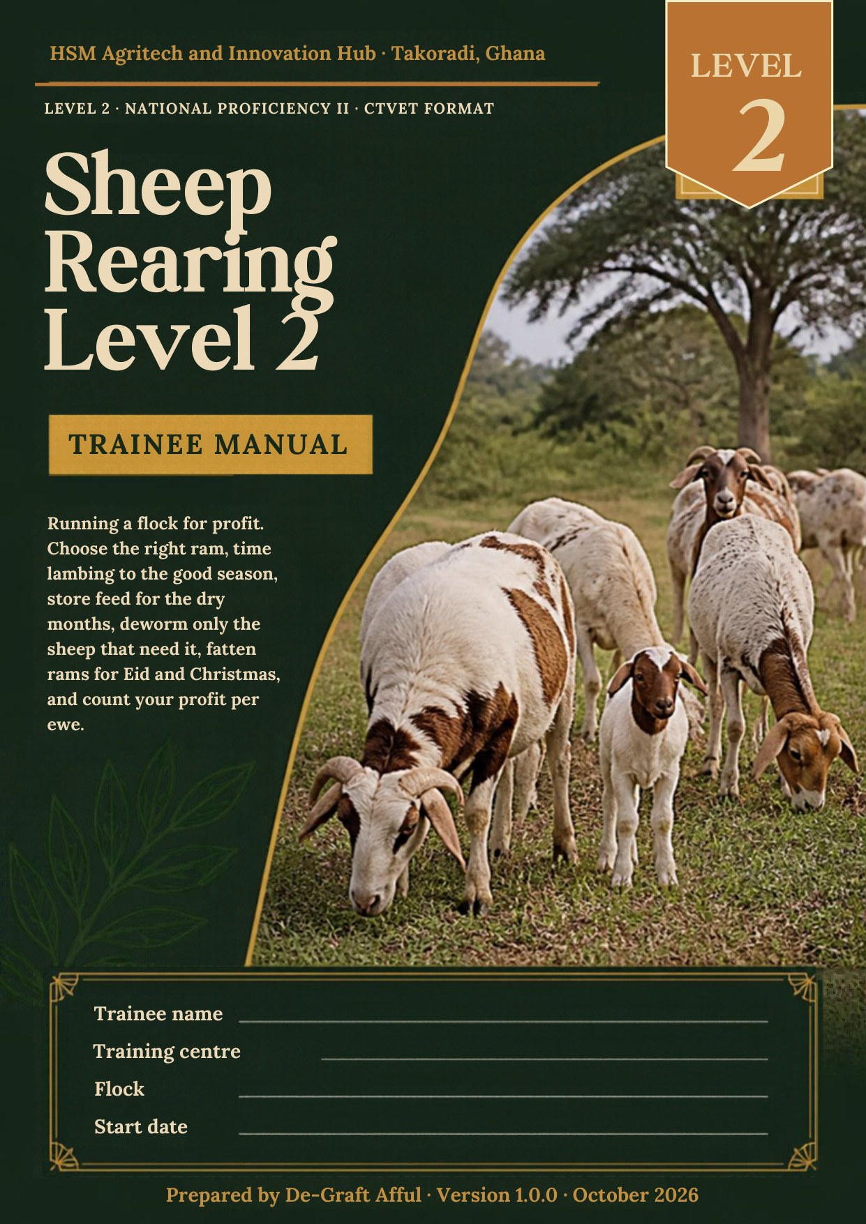 Cover of Sheep Rearing Level 2