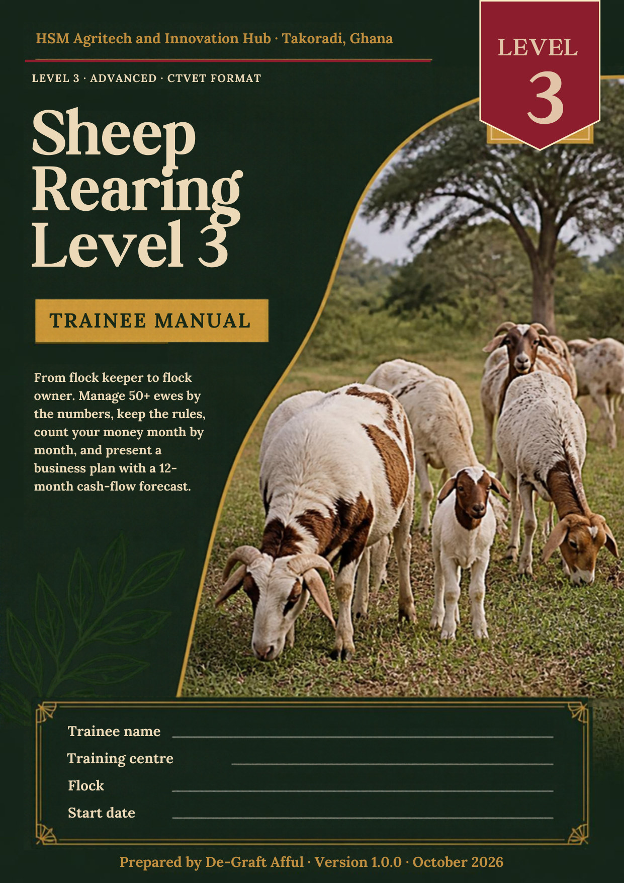 Cover of Sheep Rearing Level 3