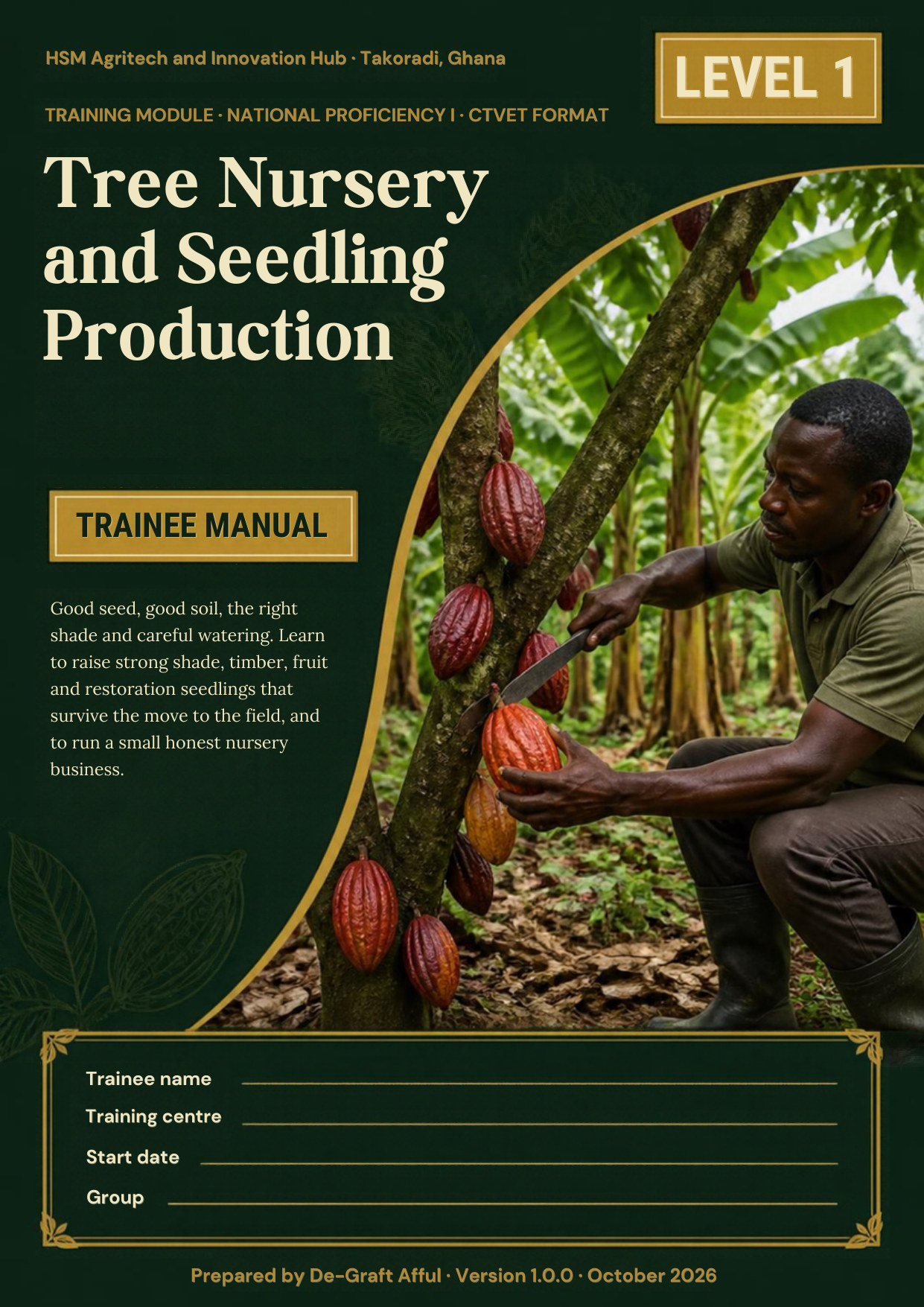 Cover of Tree Nursery and Seedling Production