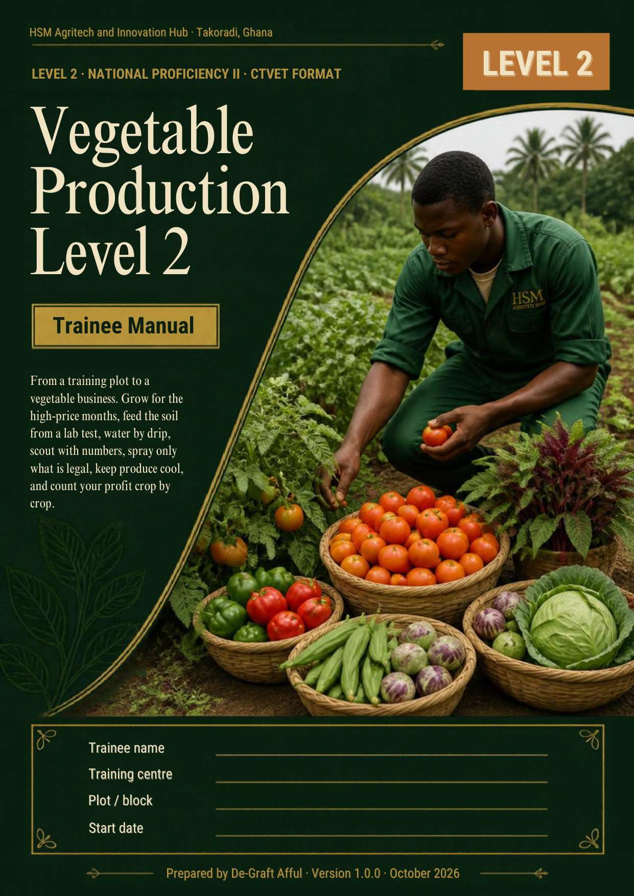Cover of Vegetable Production Level 2