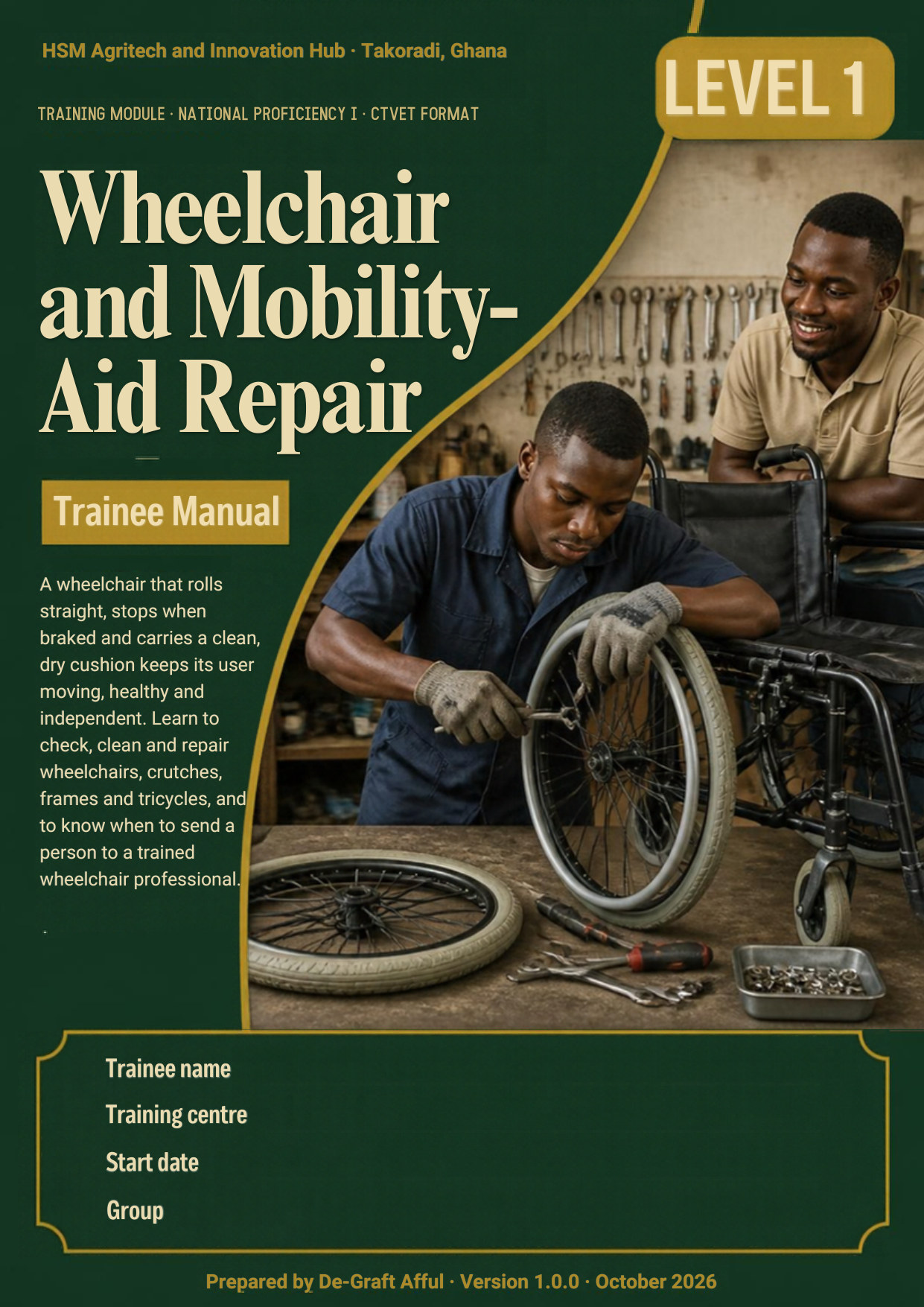Cover of Wheelchair and Mobility-Aid Repair