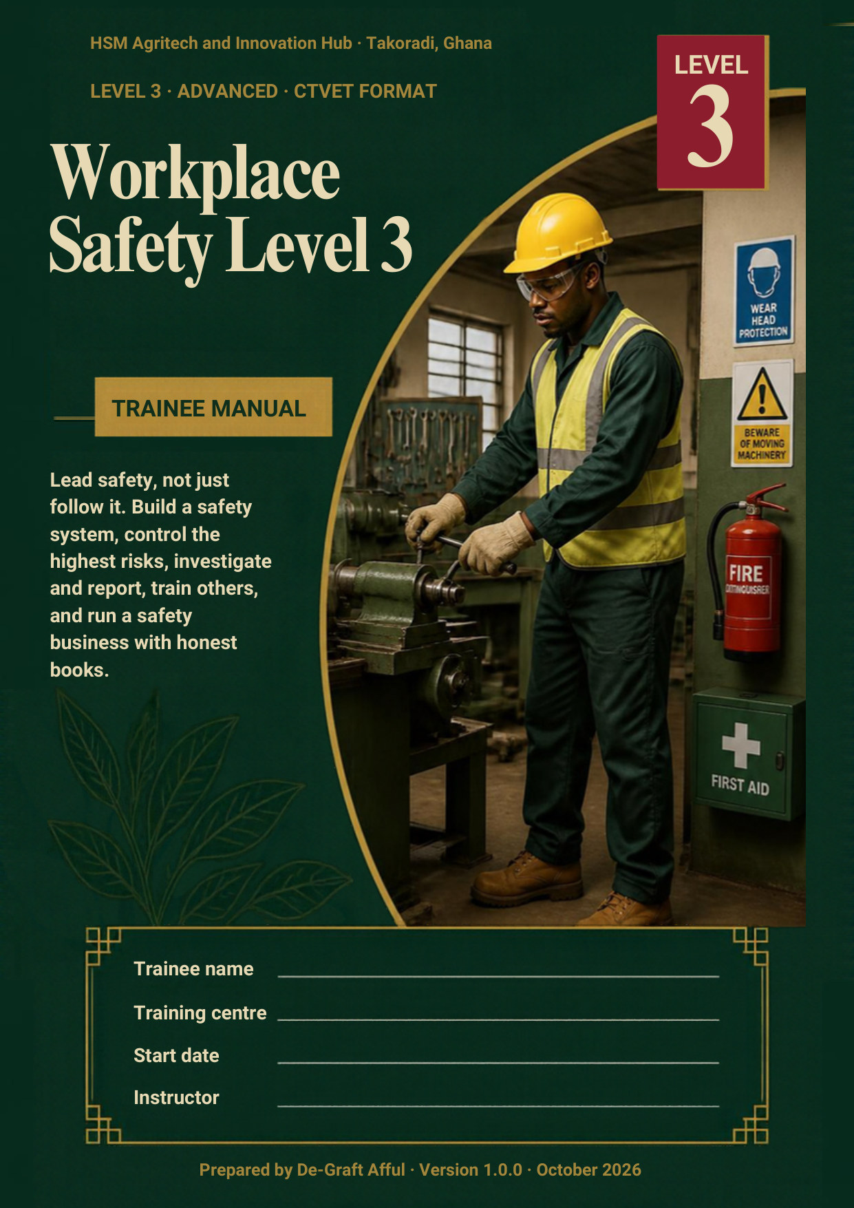 Cover of Workplace Safety Level 3